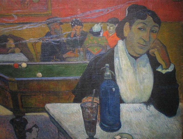 Paul Gauguin Cafe at Arles Norge oil painting art